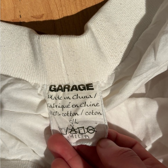 Vintage Garage Mini White Skirt - Picture 3 of 3